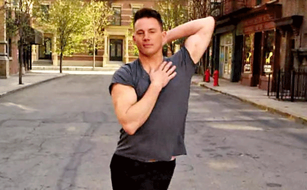 channing tatum voguing
